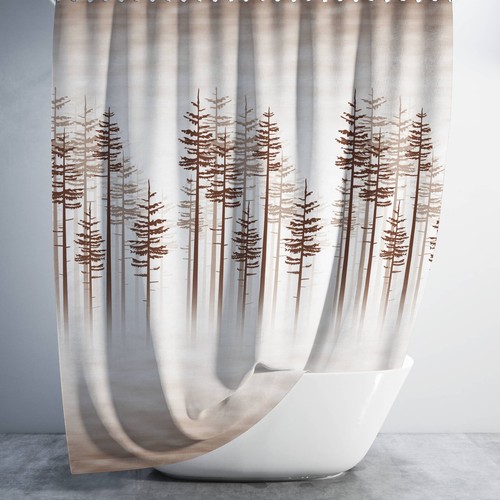 Extra long bathroom fabric - long,