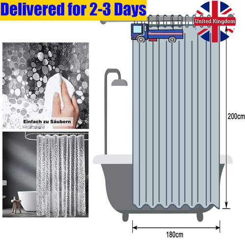 Shower curtain transparent - curtain,