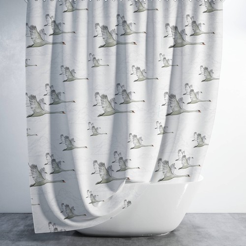 Extra long fabric shower - extra,