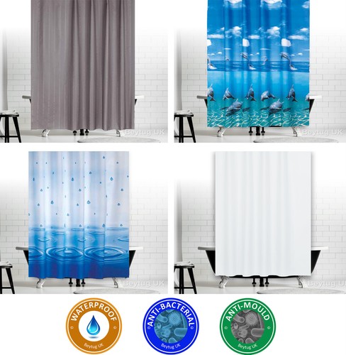 Antibacterial shower curtains - shower,