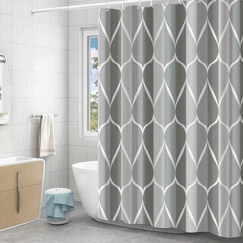 Weighted shower curtain 180 - weighted,