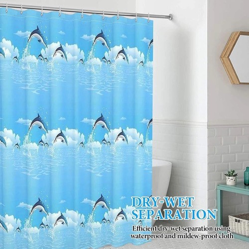1pcs new bathroom shower peva - 1pcs,